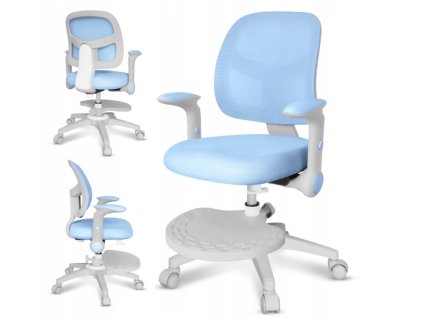 Dětská židle Mark Adler JUNIOR 5.0 Modrá