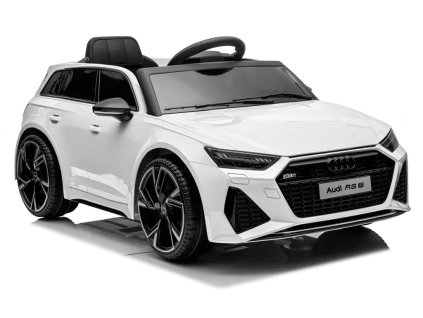Elektrické autíčko Audi RS6 Bílé