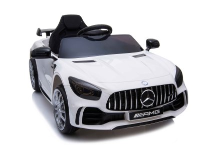 Elektrické autíčko Mercedes AMG GTR Bílé