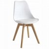 Židle EIFFEL skandinávský styl - bílá