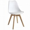 Židle EIFFEL skandinávský styl - bílá