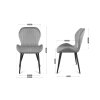 Jídelní Židle Mark Adler Prince 2.0 Grey