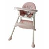 Dětská jídelní židle 4v1 - Růžová