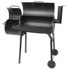 Gril Strend Pro Porter, BBQ, na drevené uhlie, 2v1 - grilovanie a údenie, 1100x650x1150 mm