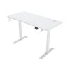 Elektrický Herní stůl 140x60 BR01 Bílý