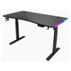 Elektrický Herní stůl RGB 140x60 BR02 Černý