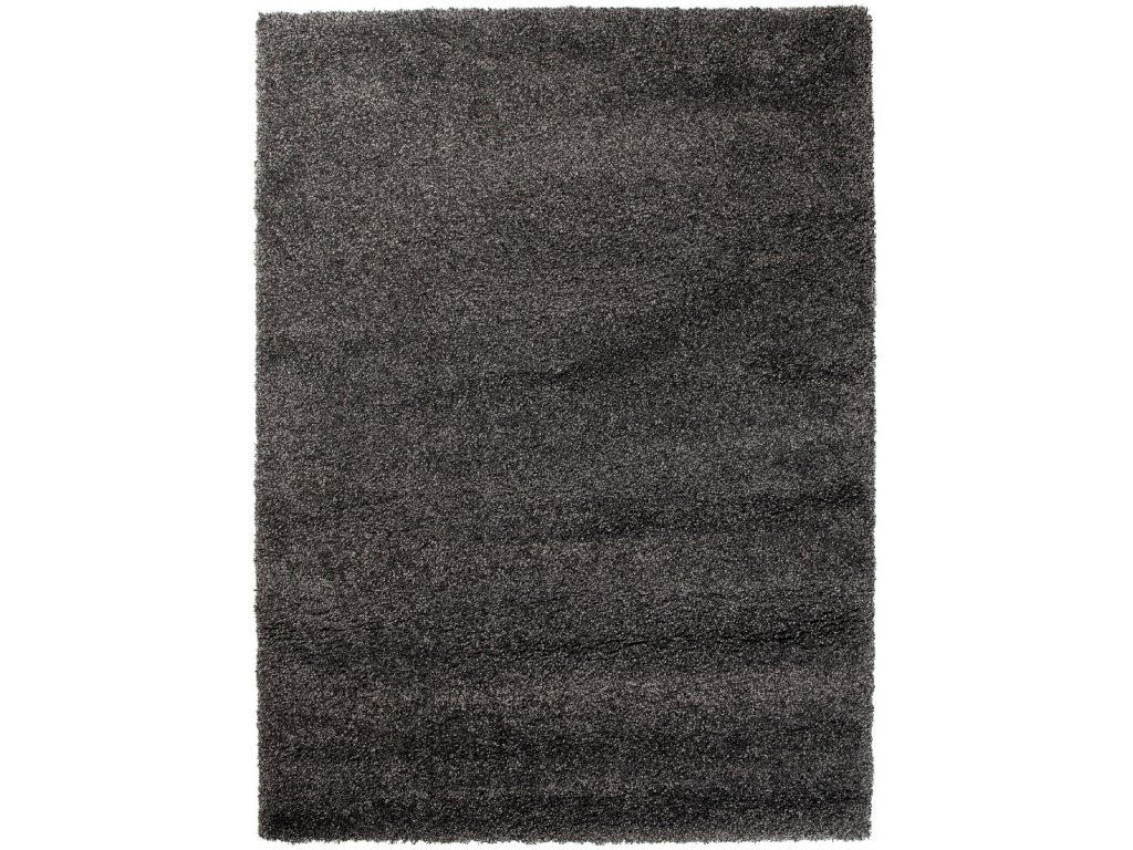 Huňatý koberec 8206N ANTHRATICE HIMALAYA Čierny Rozmer: 120x170
