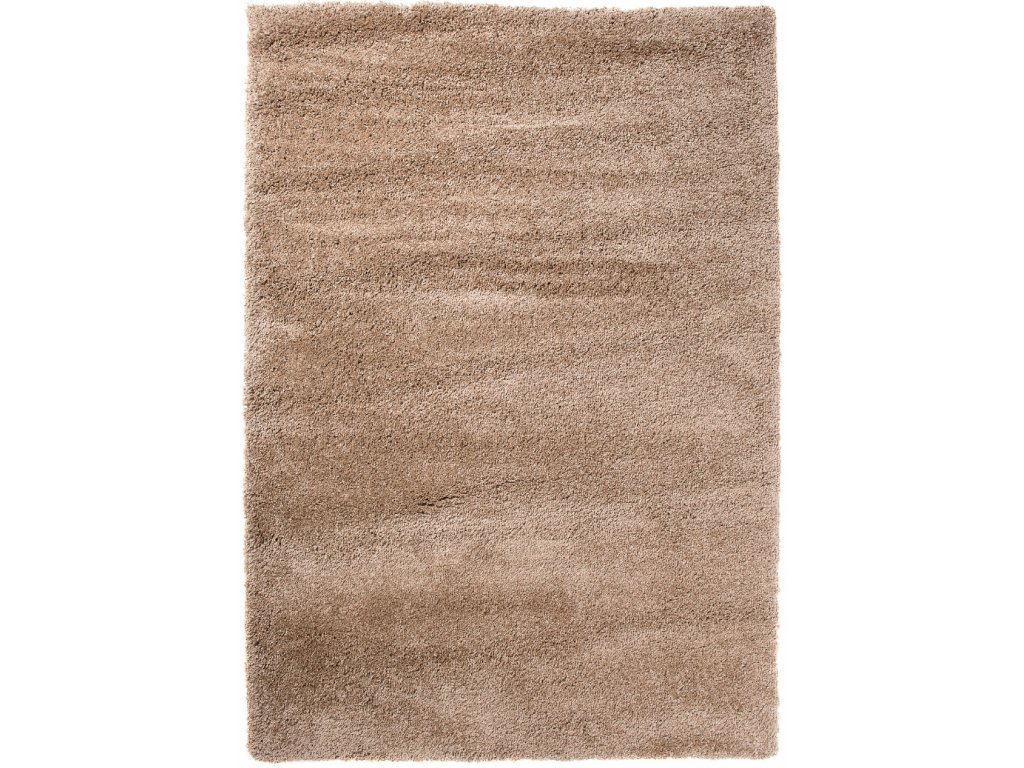 Huňatý koberec 6365A BÉŽOVÁ HIMALAYA Béžová Rozmer: 60x100