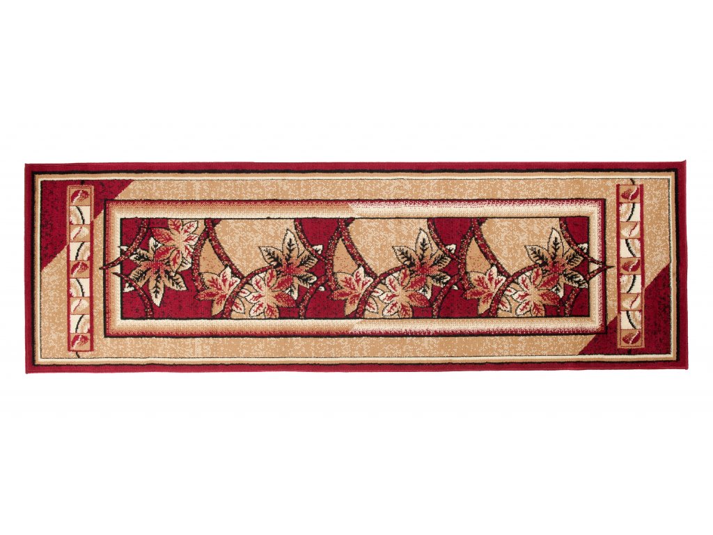 Tradičný koberec/behúň 1912B ČERVENÝ ATLAS PP Červený Rozmer: 100x150