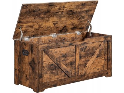 Drevená odkladacia truhlica 100 x 40 x 46 cm LSB060T01