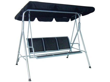 Hojdačka CAIRO, max. 150 kg, 175x112x155 cm, záhradná, PE 160 g/m2