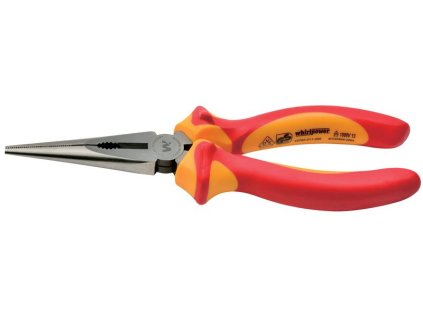 Kliešte Whirlpower® 15702-311 200 mm, elektrikárske, s dlhým nosom, VDE 1000, DIN5745