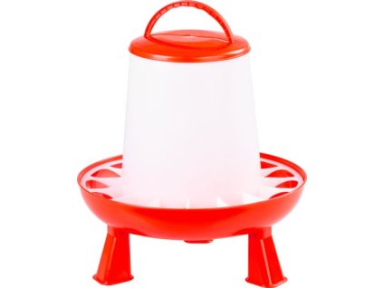 115221 3 krmitko goodfarm 9 kg hydina plast s nozickami napajacka