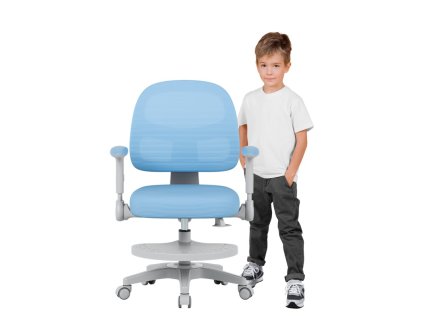 fotel obrotowy mark adler junior 50 blue