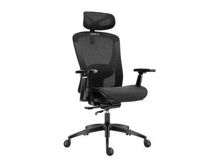 Herná stolička Huzaro Combat 7.3 Black Mesh