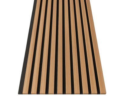 3D lamelový panel 255x46cm SLIM - dub latte