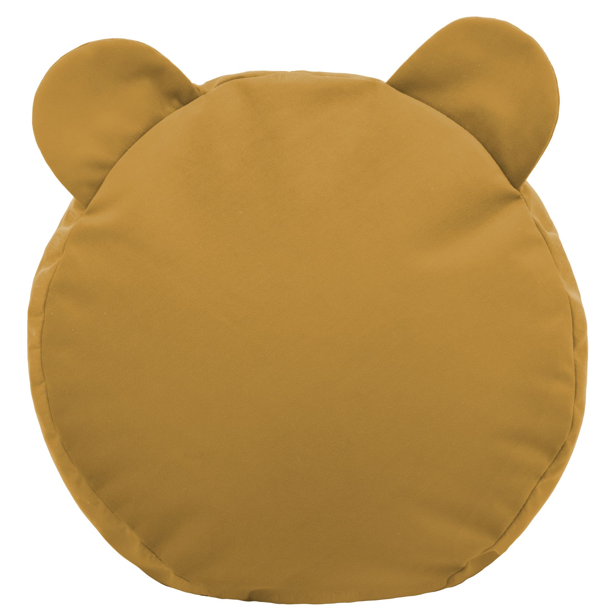 BÉŽOVÁ PLYŠOVÁ PODNOŽKA TEDDY POUF