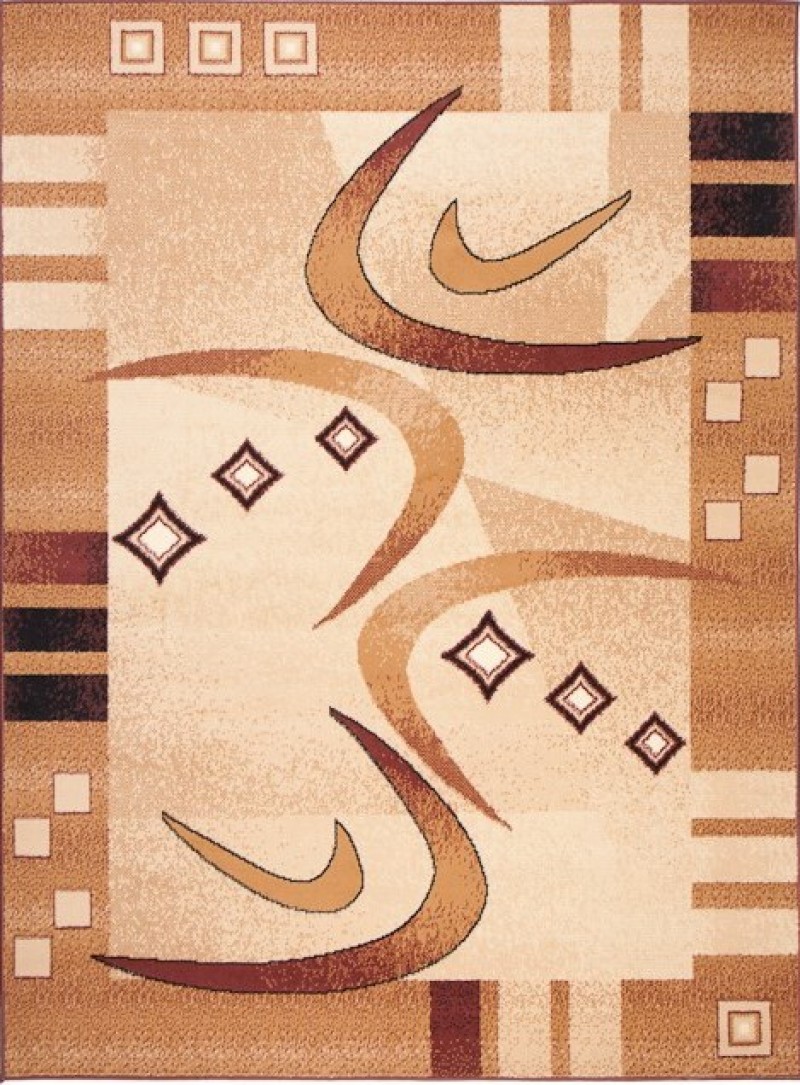 Tradičný koberec/behúň  F741A SVETLO BÉŽOVÁ ATLAS PP Béžová Rozmer: 150x300