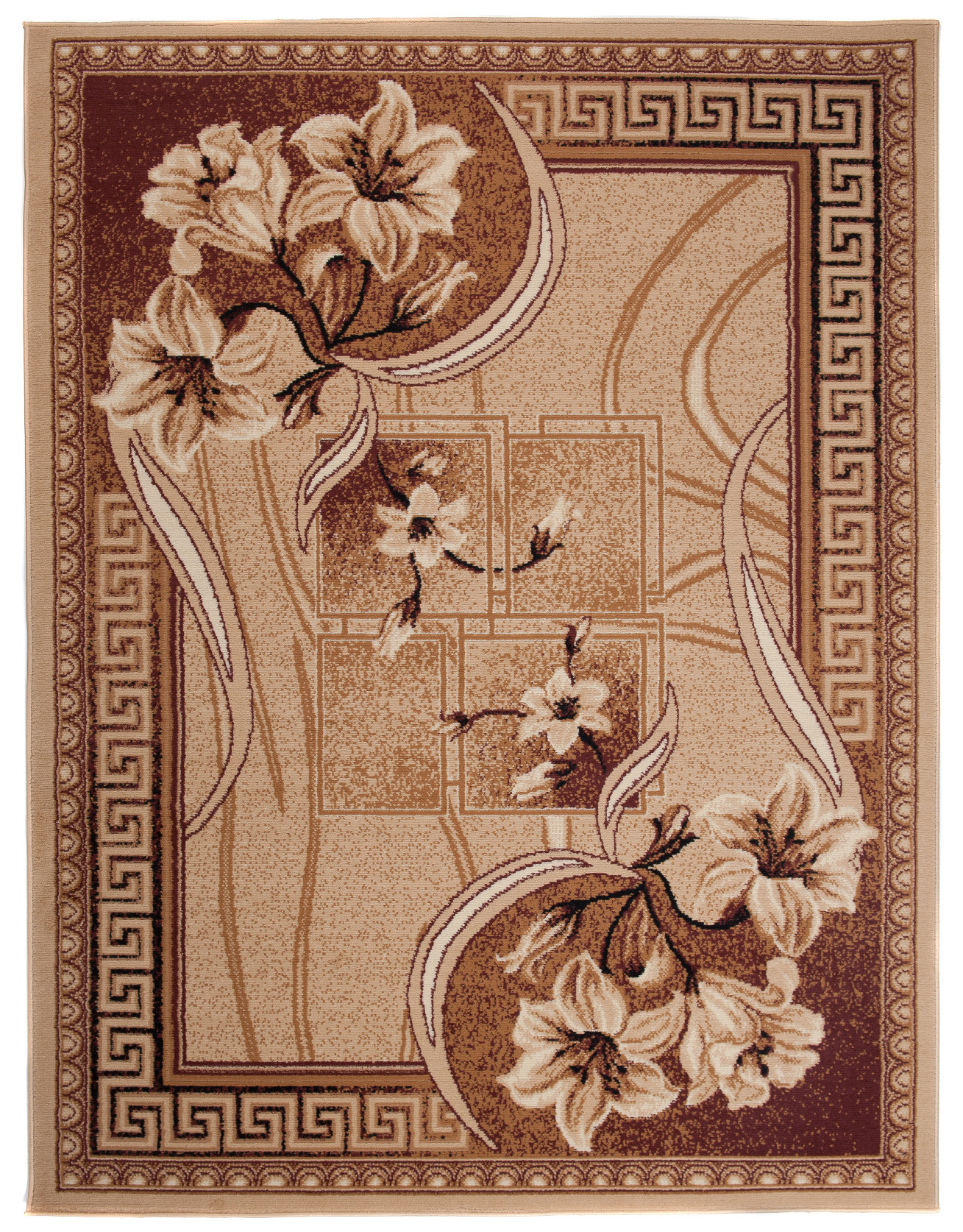 Tradičný koberec F743A Tmavo béžová  ATLAS PP Béžová Rozmer: 250x350