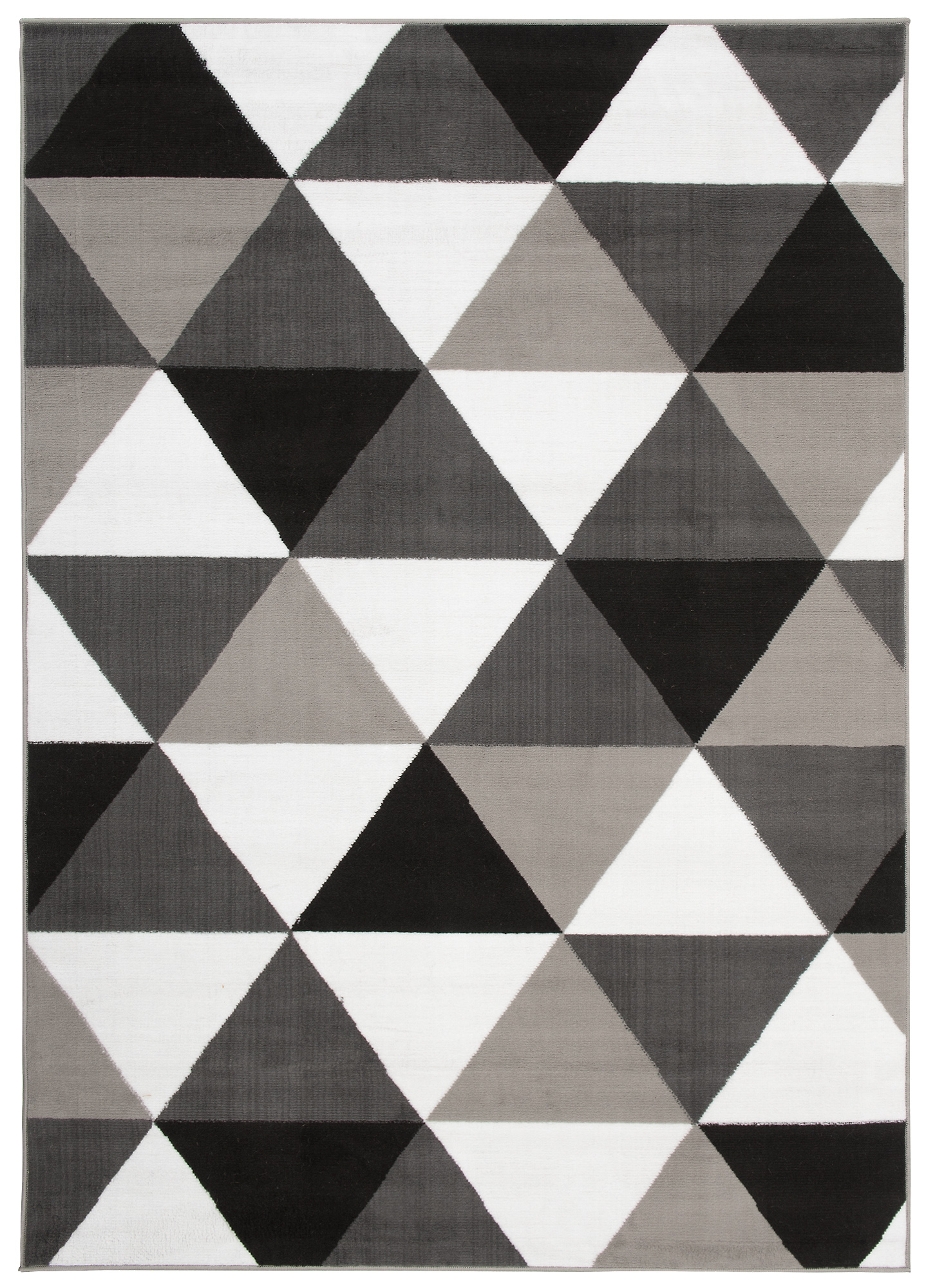 Moderný koberec C426A SVETLO GREY/BLACK BALI PP Grey Rozmer: 180x250