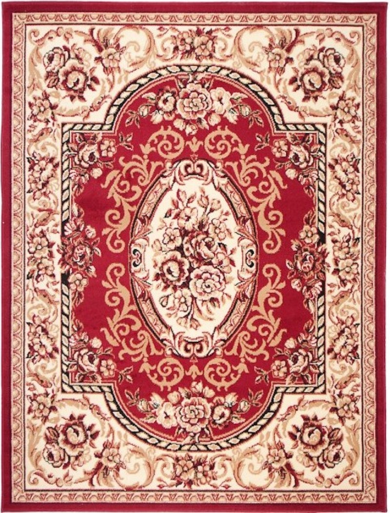Tradičný koberec/behúň  F739A RED ATLAS PP Červený Rozmer: 60x100