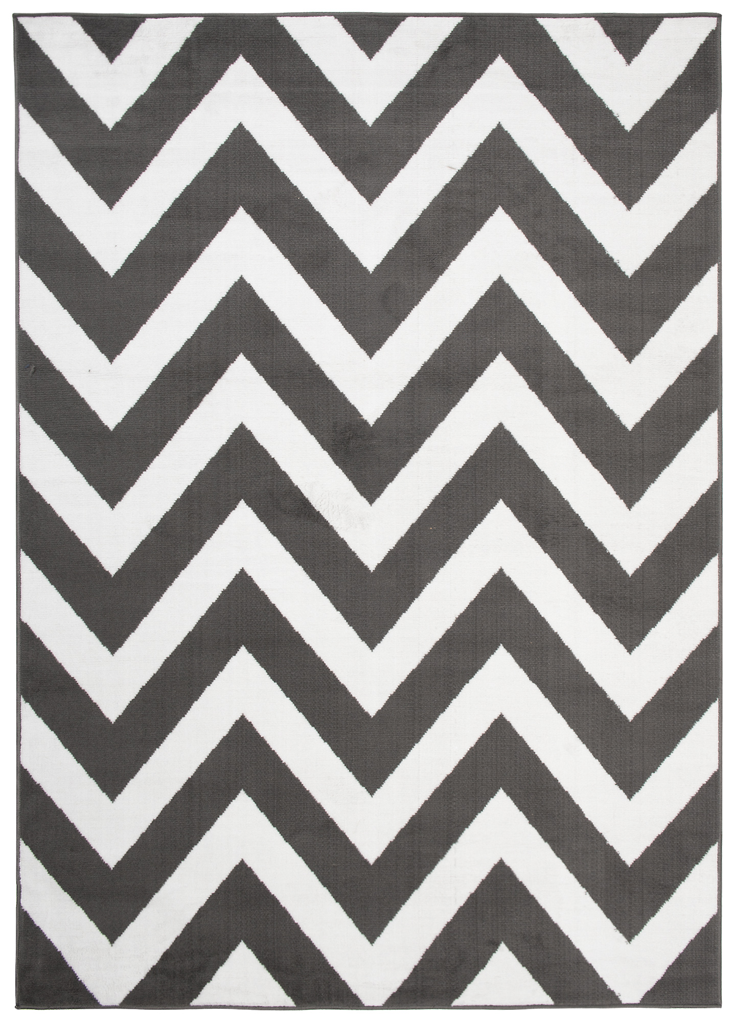Moderný koberec C438A DARK GREY/WHITE BALI PP White Rozmer: 300x400