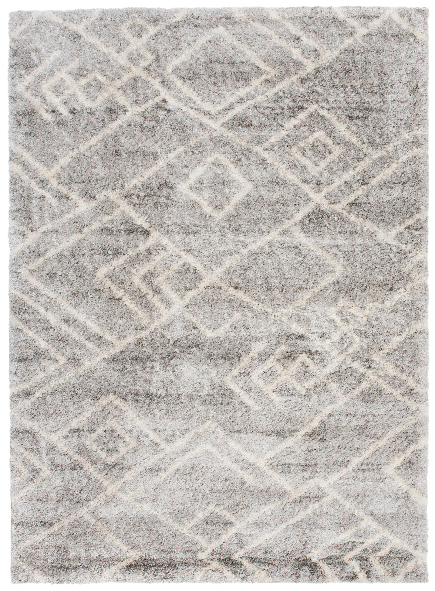 Huňatý  koberec Q741A GREY VERSAY EJF BF Grey Rozmer: 160x230