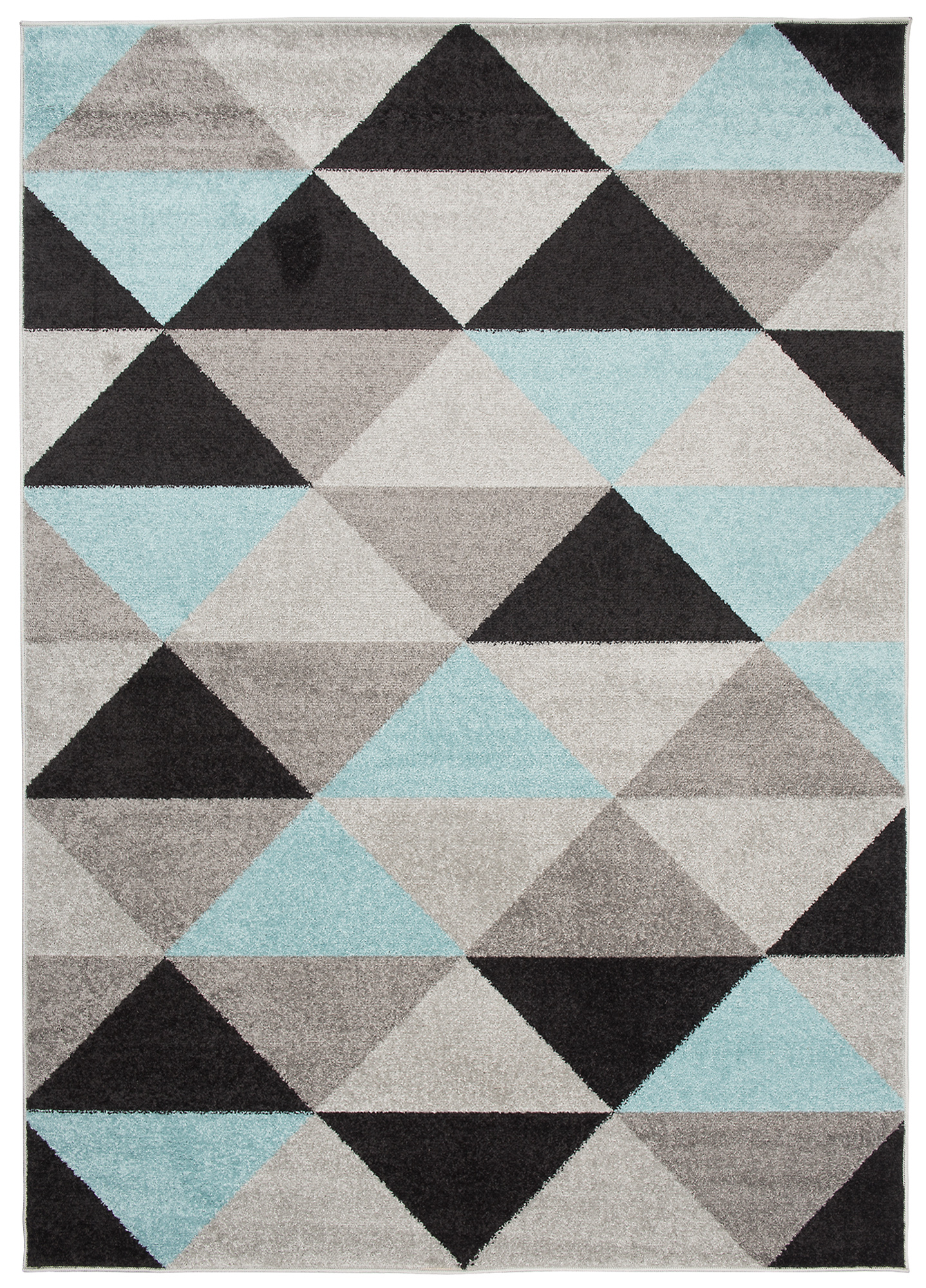 Moderný koberec C945M GREY/TURQUOIS LAZUR Grey Rozmer: 140x190