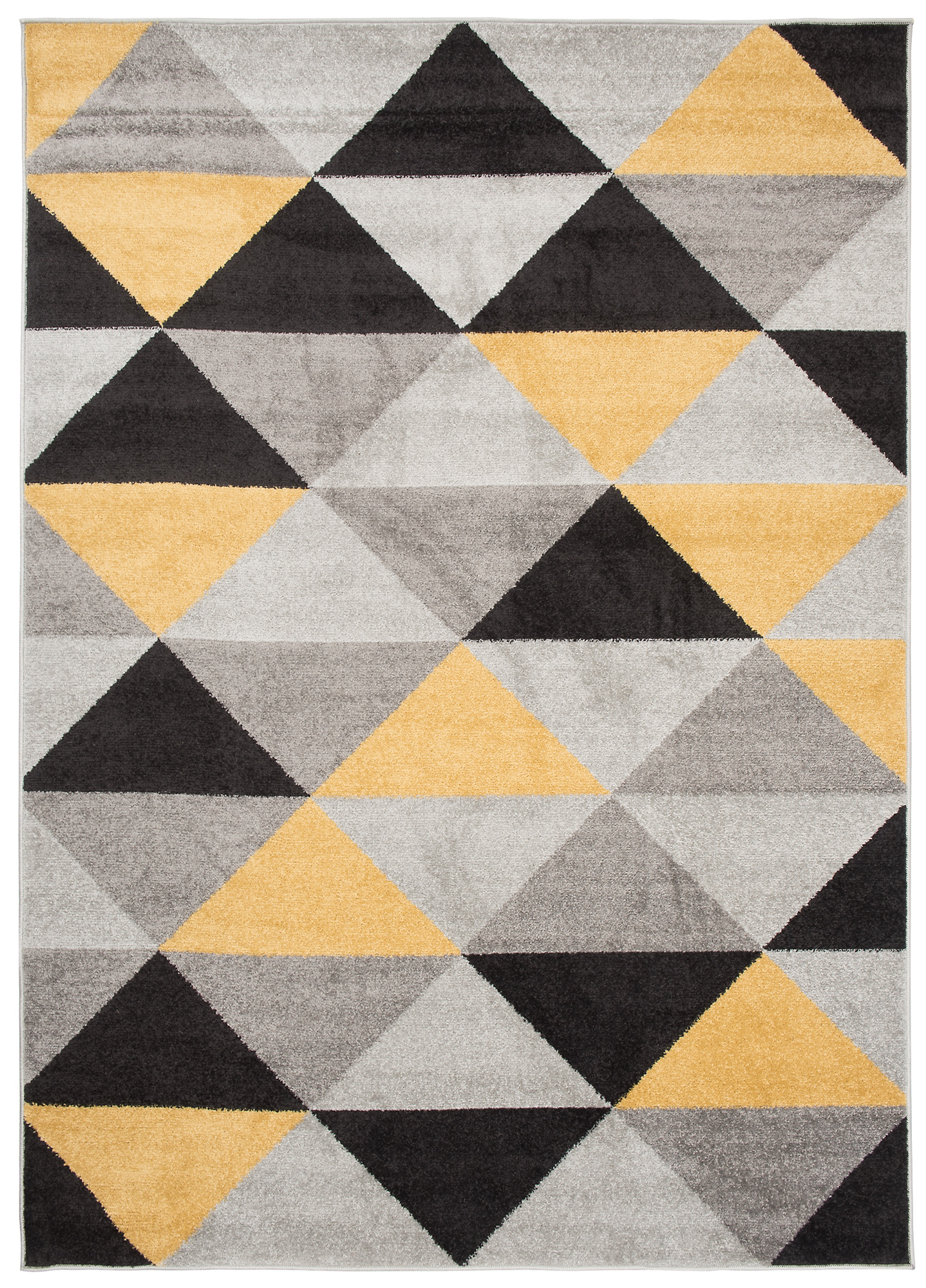 Moderný koberec C945C GREY/YELLOW LAZUR Yellow Rozmer: 80x150
