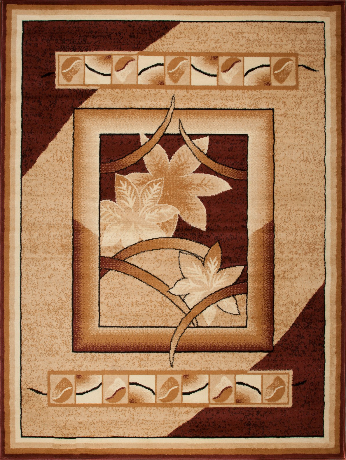 Tradičný koberec 1912D SVETLO BÉŽOVÁ ATLAS PP Béžová Rozmer: 100x150