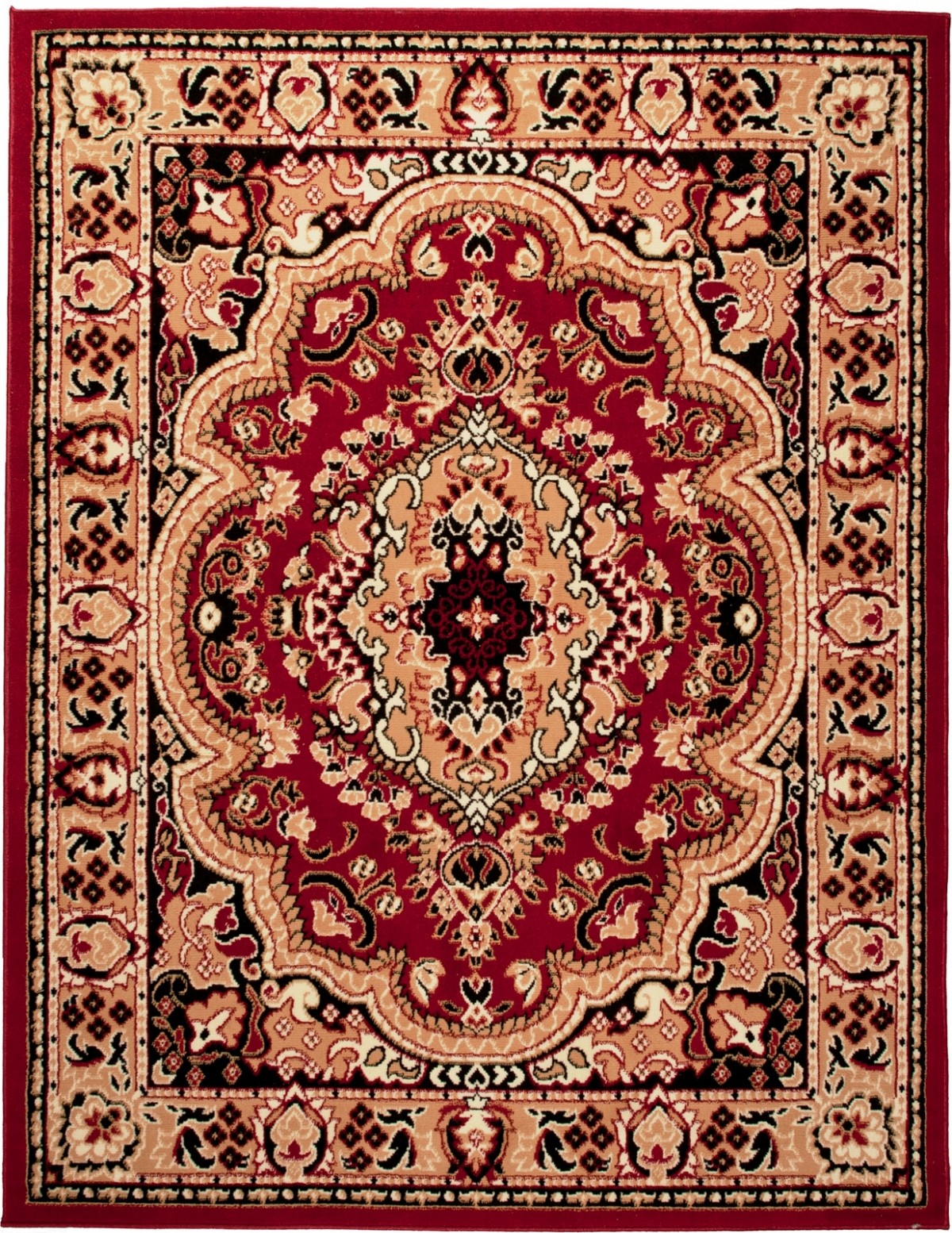 Tradičný koberec/behúň  E951A RED ATLAS PP Červený Rozmer: 300x400