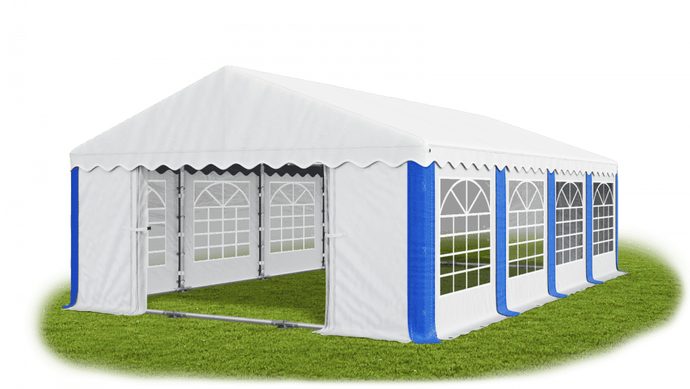 Profitent Cateringový party stan SUMMER PLUS 5x8 PE 240 g/m2 Farebné prevedenie: Modrá