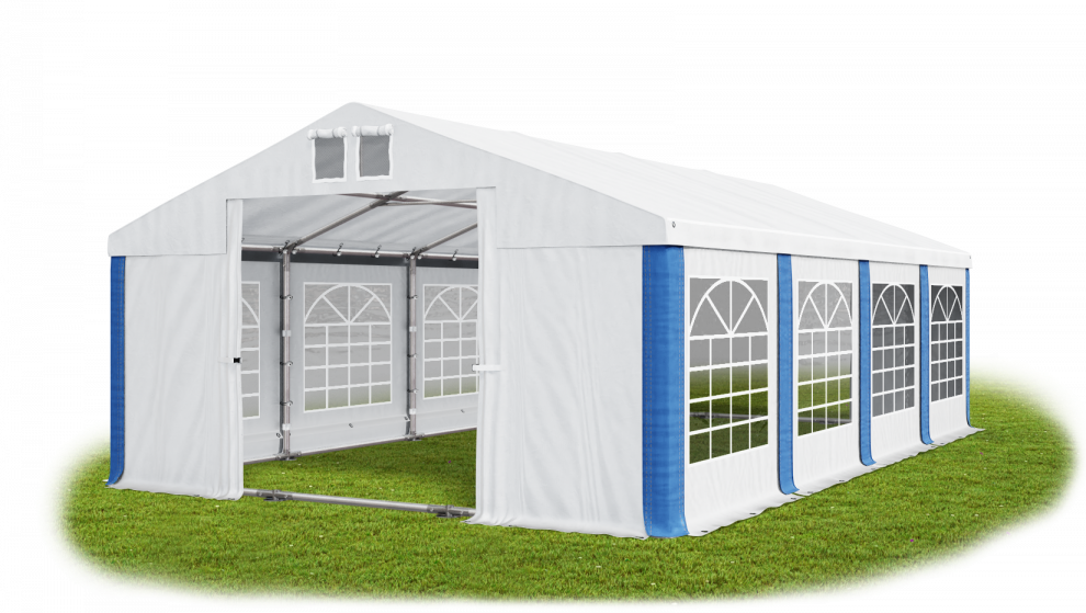 Profitent Cateringový party stan SUMMER PLUS 5x8 PVC 560 g/m2 Farebné prevedenie: Modrá