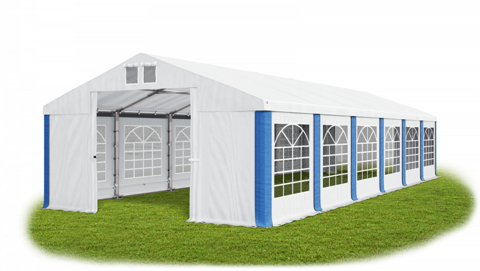 Cateringový party stan WINTER 6x12 PVC 560 g/m2 Farebné prevedenie: Modrá