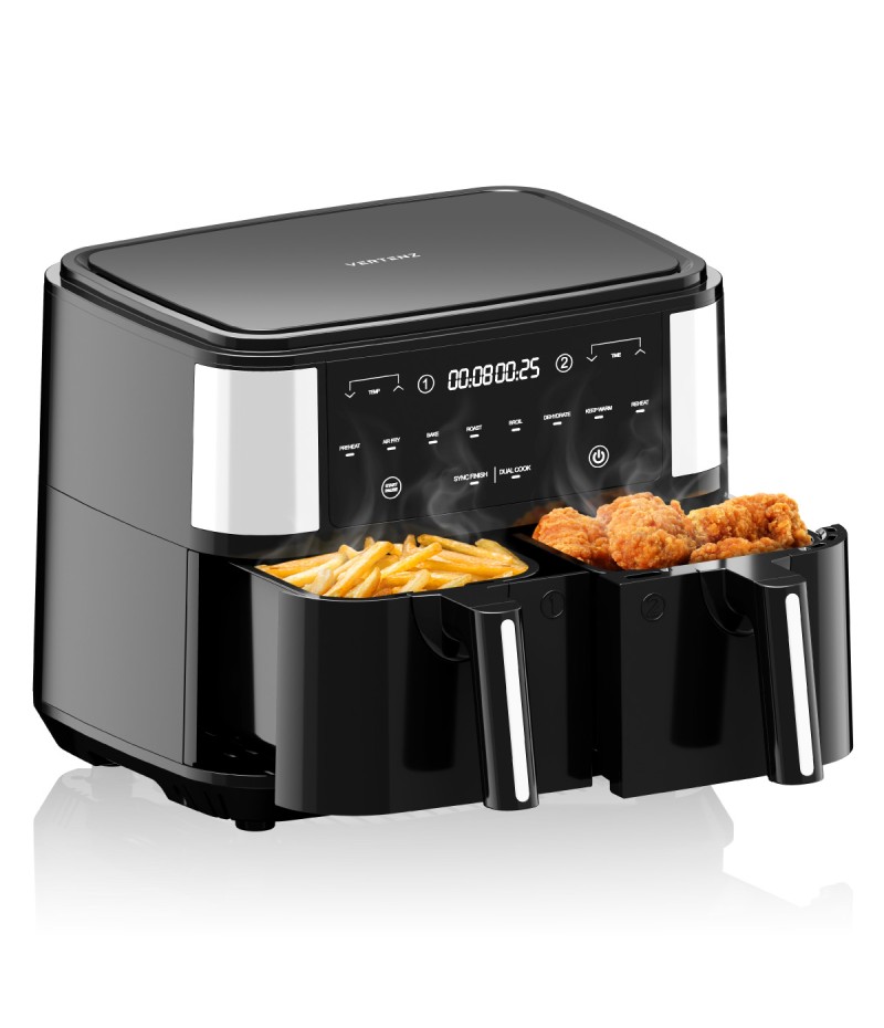 Teplovzdušná fritéza VERTENZ TASTE 90, 2600 W, 2x4.5 l