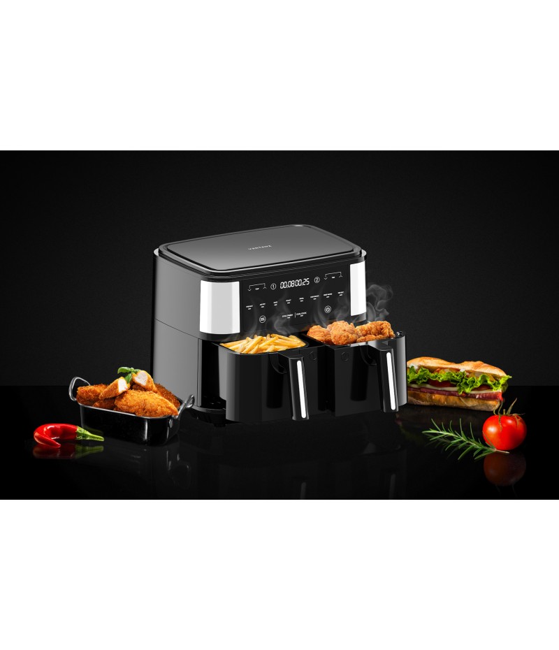 Teplovzdušná fritéza VERTENZ TASTE 90, 2600 W, 2x4.5 l