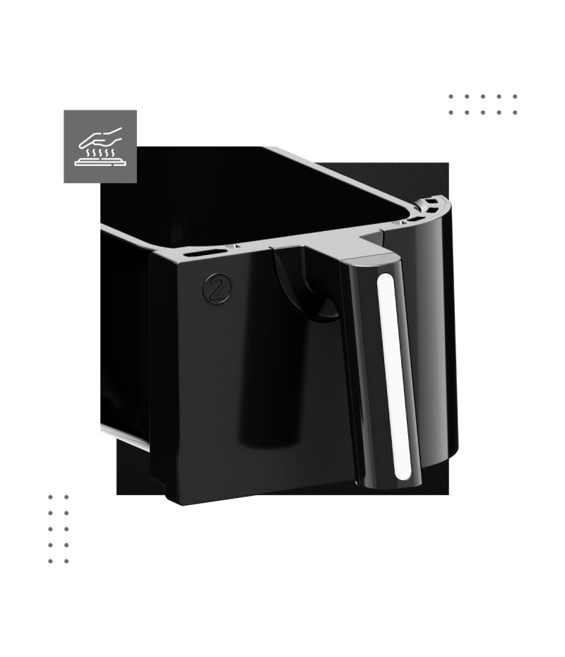 Teplovzdušná fritéza VERTENZ TASTE 90, 2600 W, 2x4.5 l