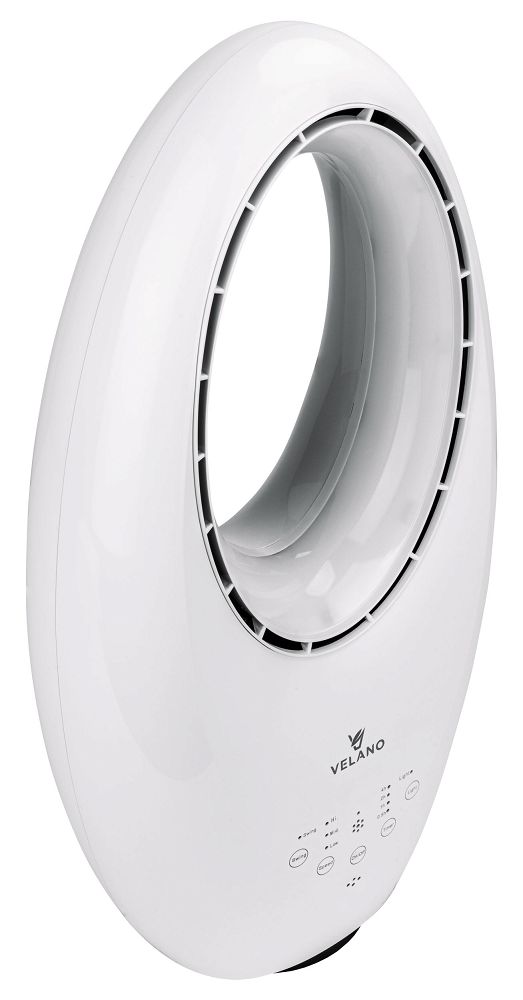 POWERMAT Bezlopatkový ventilátor 60W Velano LED VELWEB0001