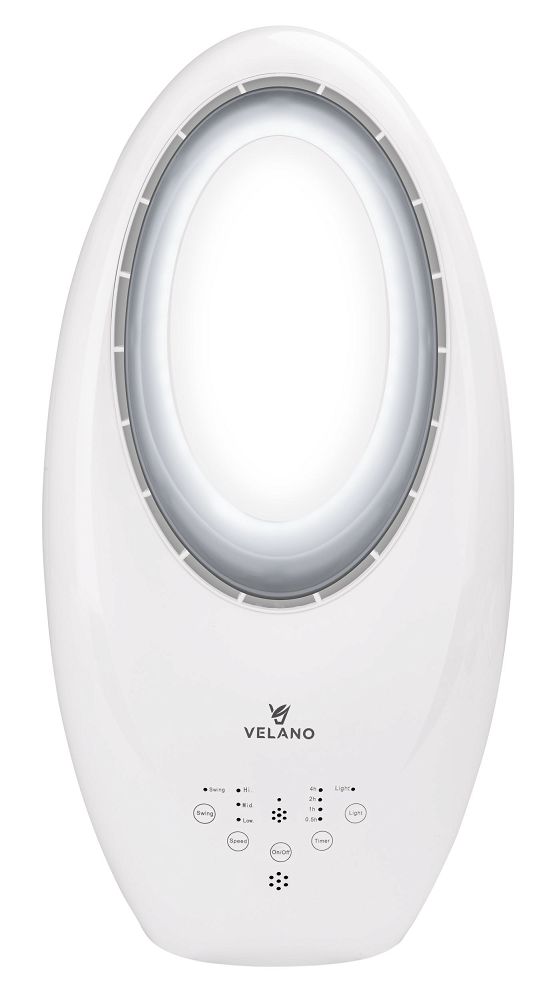 POWERMAT Bezlopatkový ventilátor 60W Velano LED VELWEB0001