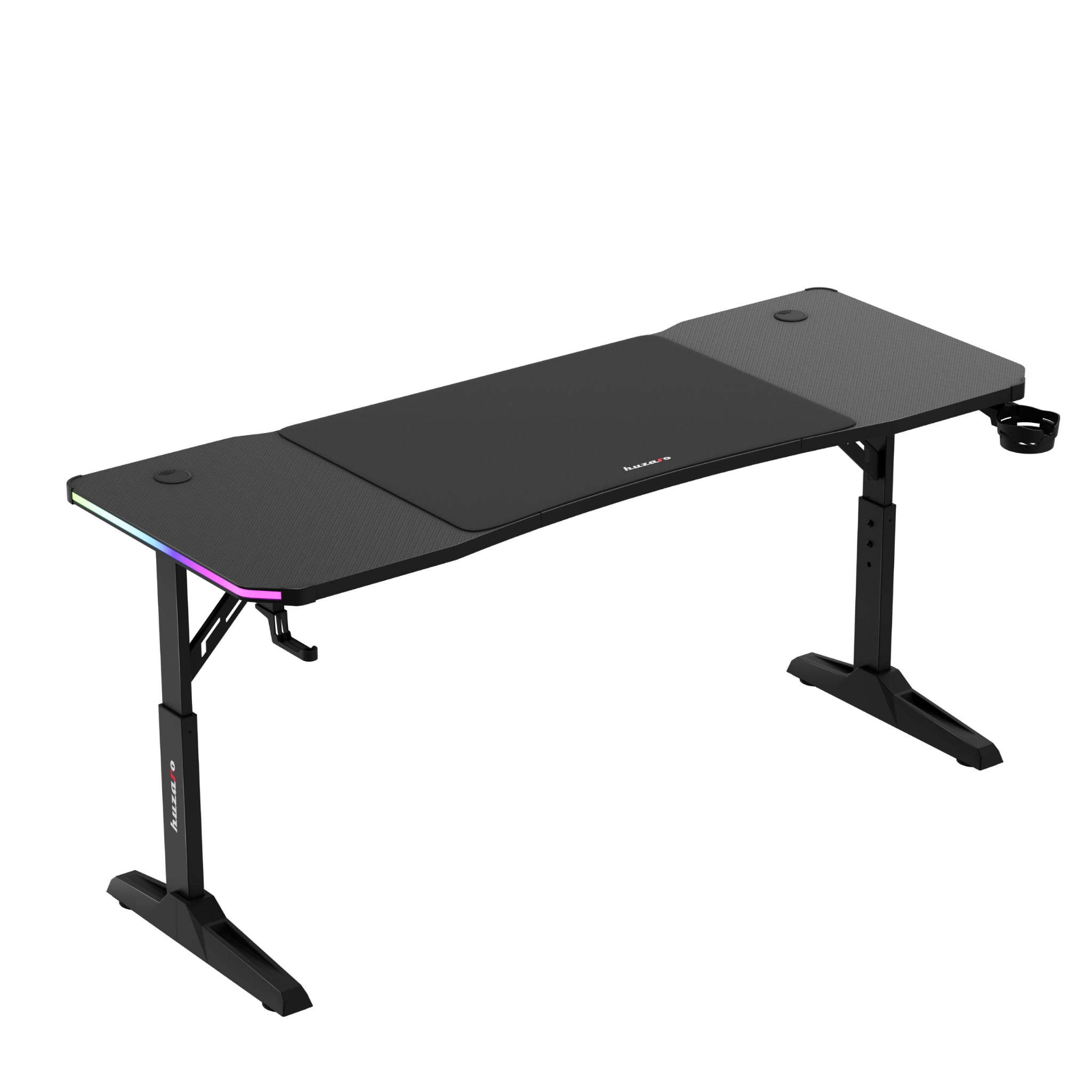 Herný stôl Huzaro Hero 4.6 RGB Čierny/Black