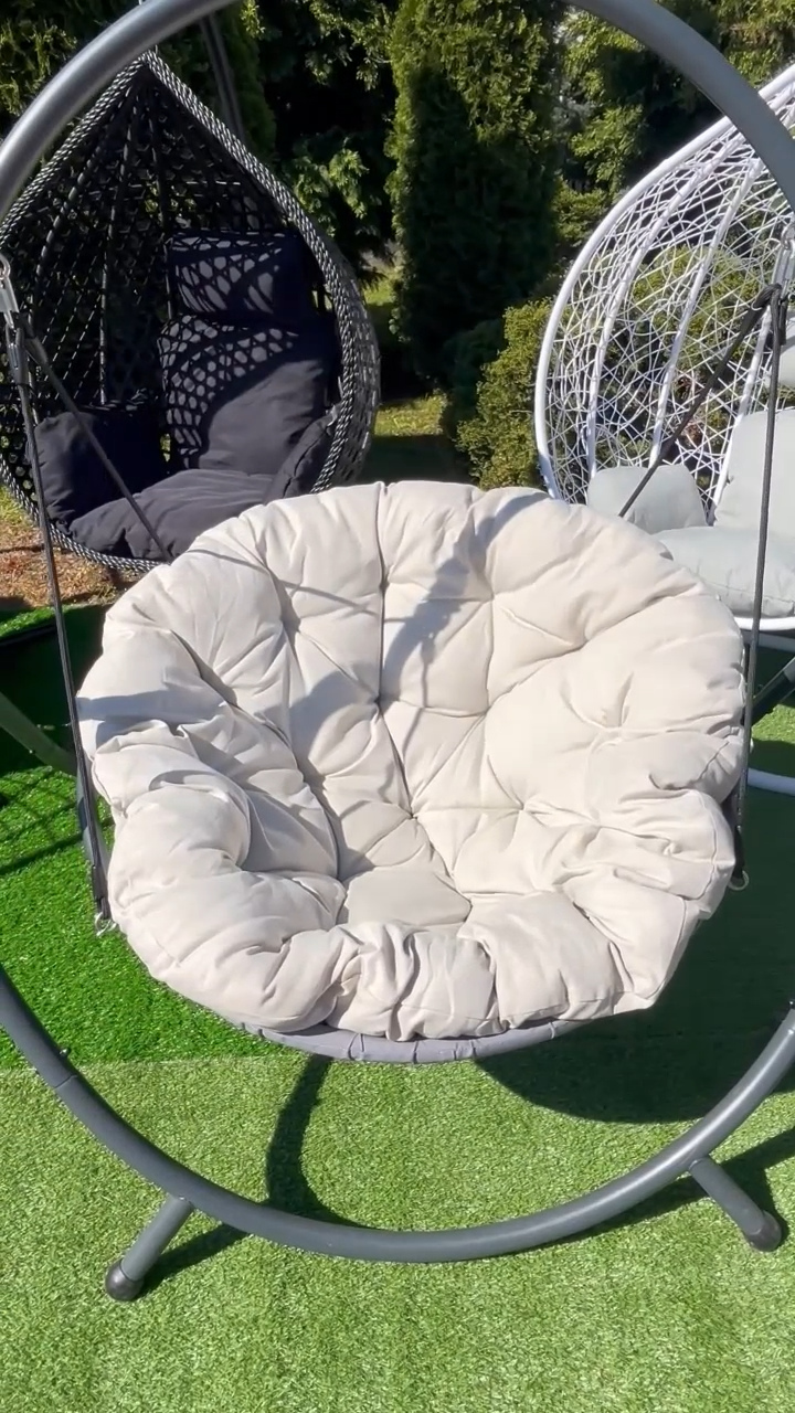 Profitent Závesná hojdačka PATIO na záhradu - SVETLOBÉŽOVÝ