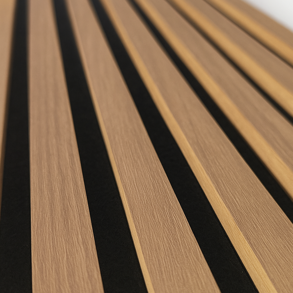 3D lamelový panel 275x46cm SLIM - dub latte