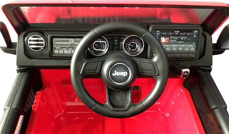 Profitent Elektrické autíčko Jeep Wrangler Rubicon Červený