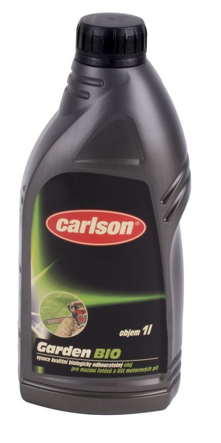 Olej carlson® GARDEN BIO, 1000 ml, na mazanie reťaze motorových píl