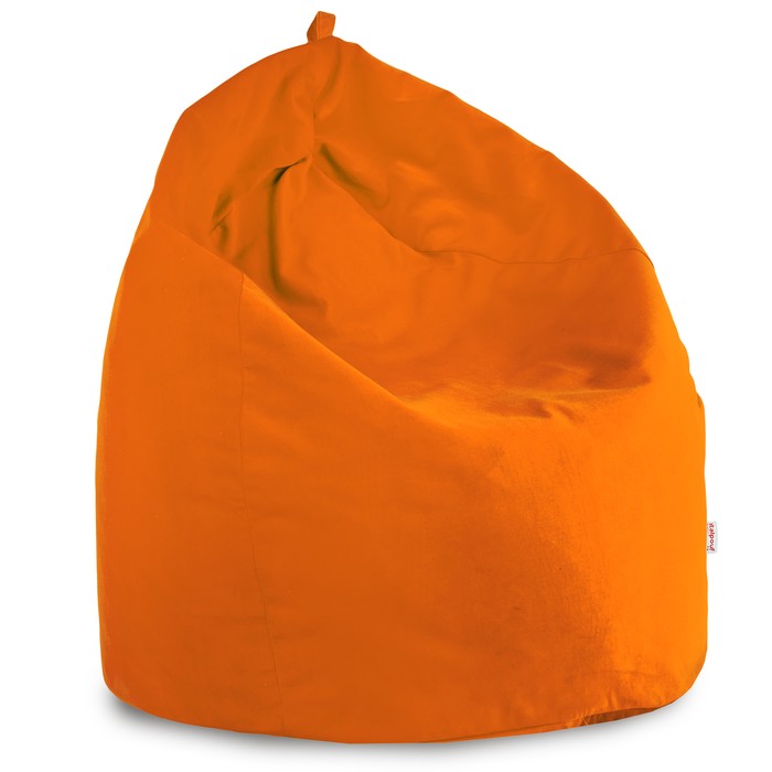 Plyšový sedací vak XL - Oranžový