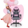 288 stolicka hell s chair hc 1004 kids grey pink