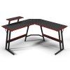 Herný rohový stôl  BG02 130cm Black