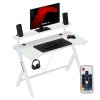 Hero1.9 RGB white bevel left accessories remote