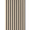 3D lamelový panel 275x46cm SLIM - jaseň arktický