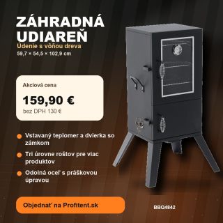 🔥 Úďte doma ako majster Záhradná udiareň s teplomerom, 3 roštmi a pevnou oceľovou konštrukciou. 💰 Len 159,90 € 🌐...